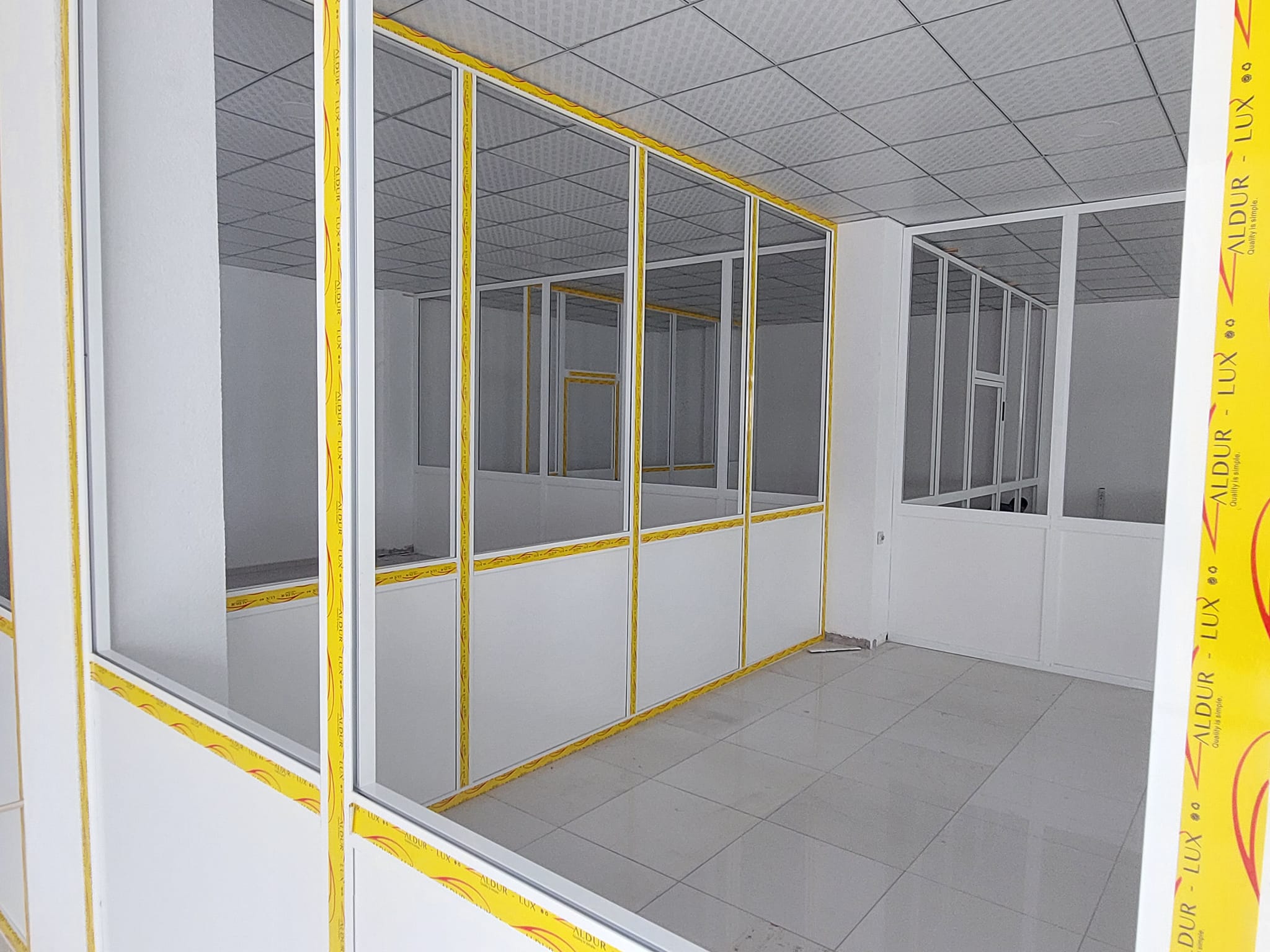 Aluminum Windows Manufactured and Installed in Ferizaj, Kosovo